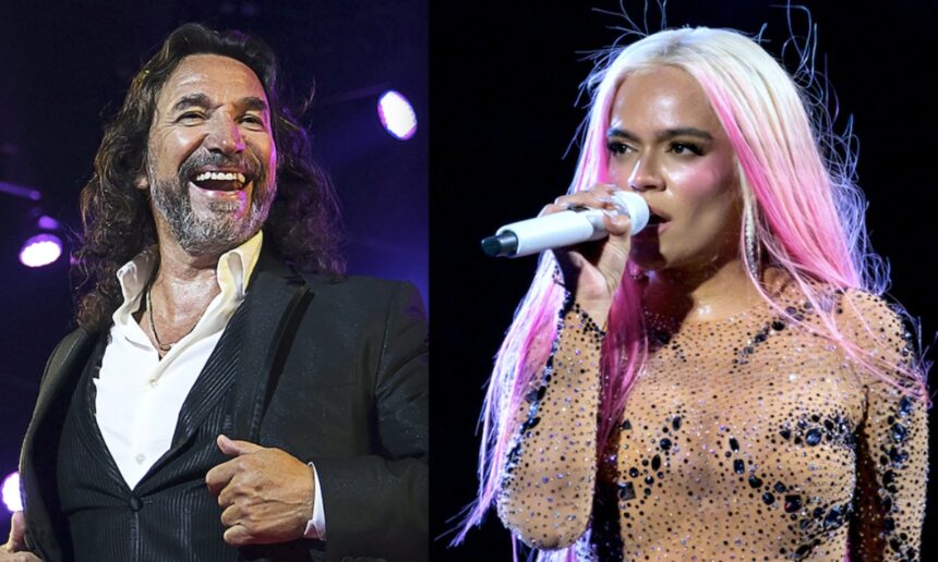 Marco Antonio Solís, Karol G, música