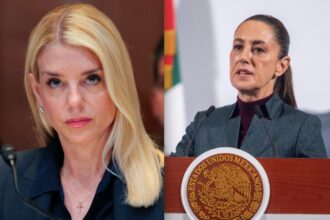 Pam Bondi, Claudia Sheinbaum, México