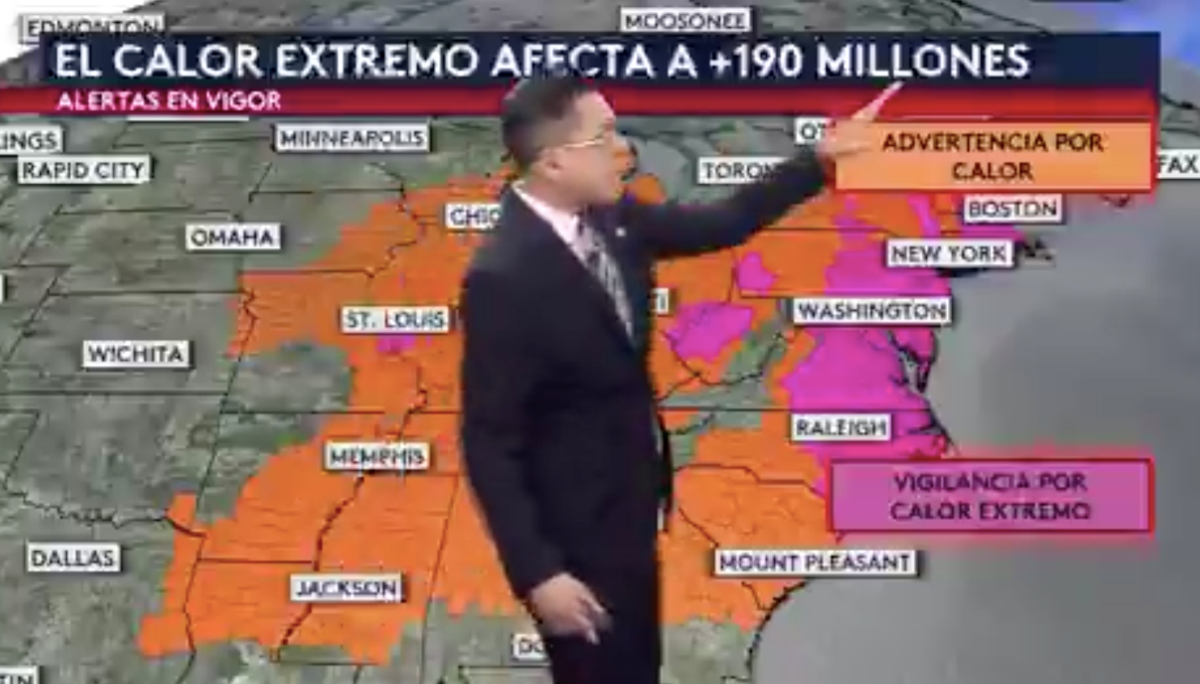 temperatura, Alerta