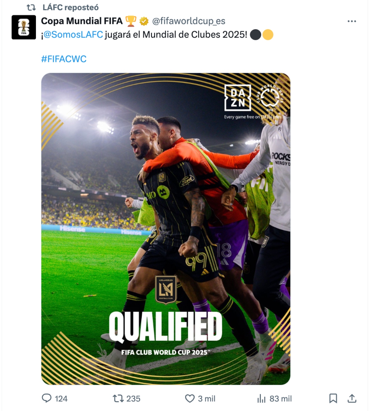 LAFC vence al América, LAFC, América, Mundial de Clubes 2025, QuéOnnda