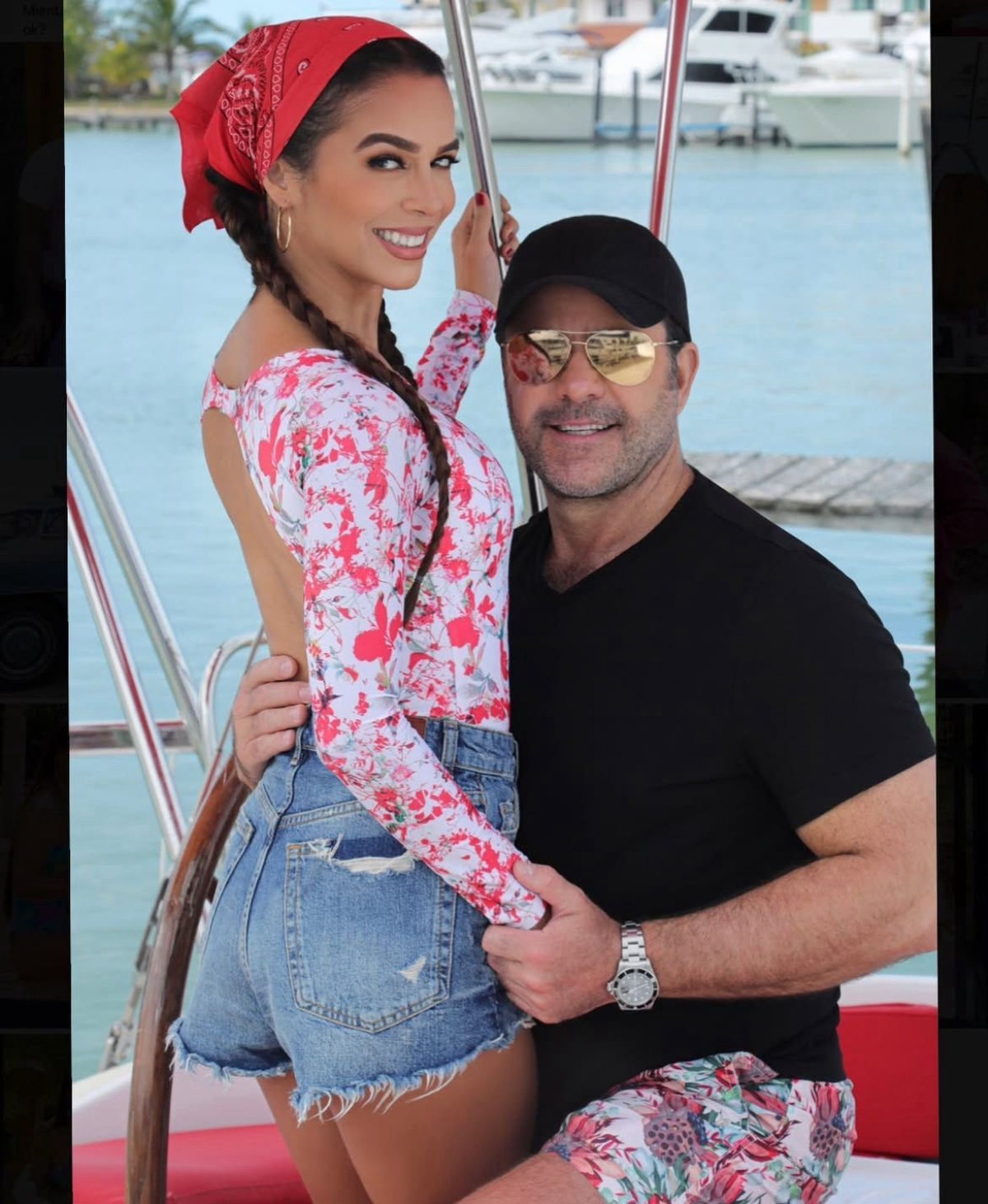 Biby Gaytán, Eduardo Capetillo, famosos