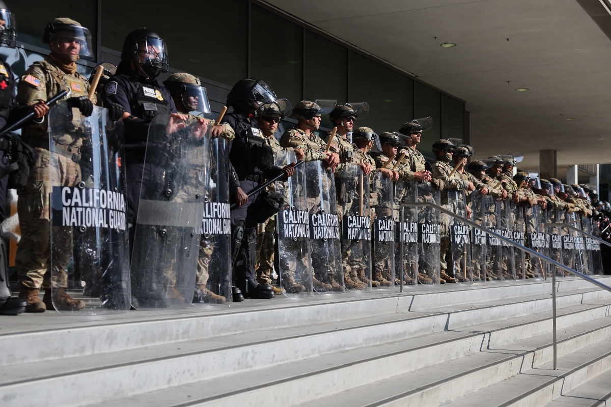 retiro Guardia Nacional California, Guardia Nacional, California, redadas, QuéOnnda