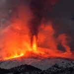 Volcán Etna, erupción, internacionales