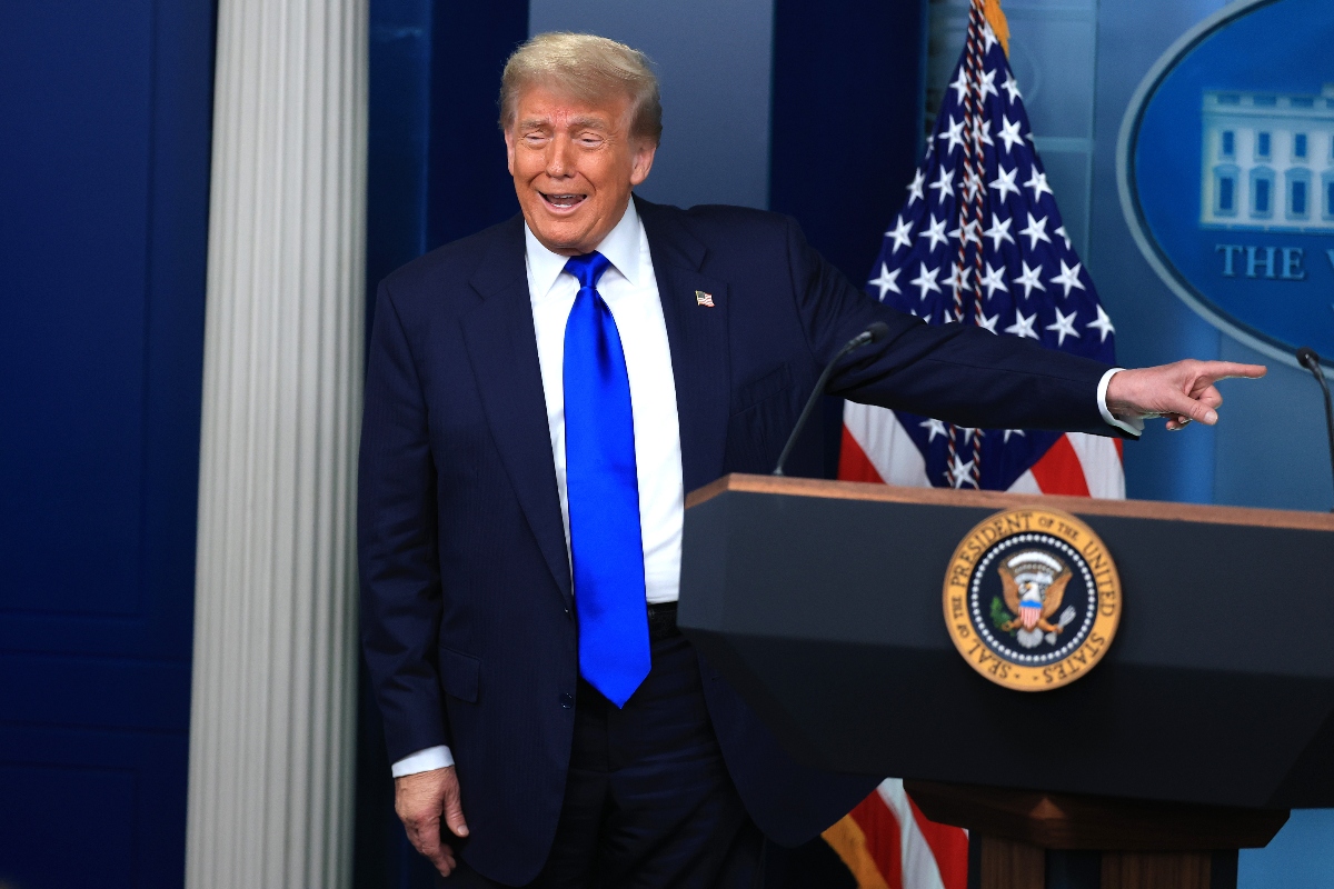 Donald Trump, Trump, presidente de EEUU, conferencia de prensa, QuéOnnda