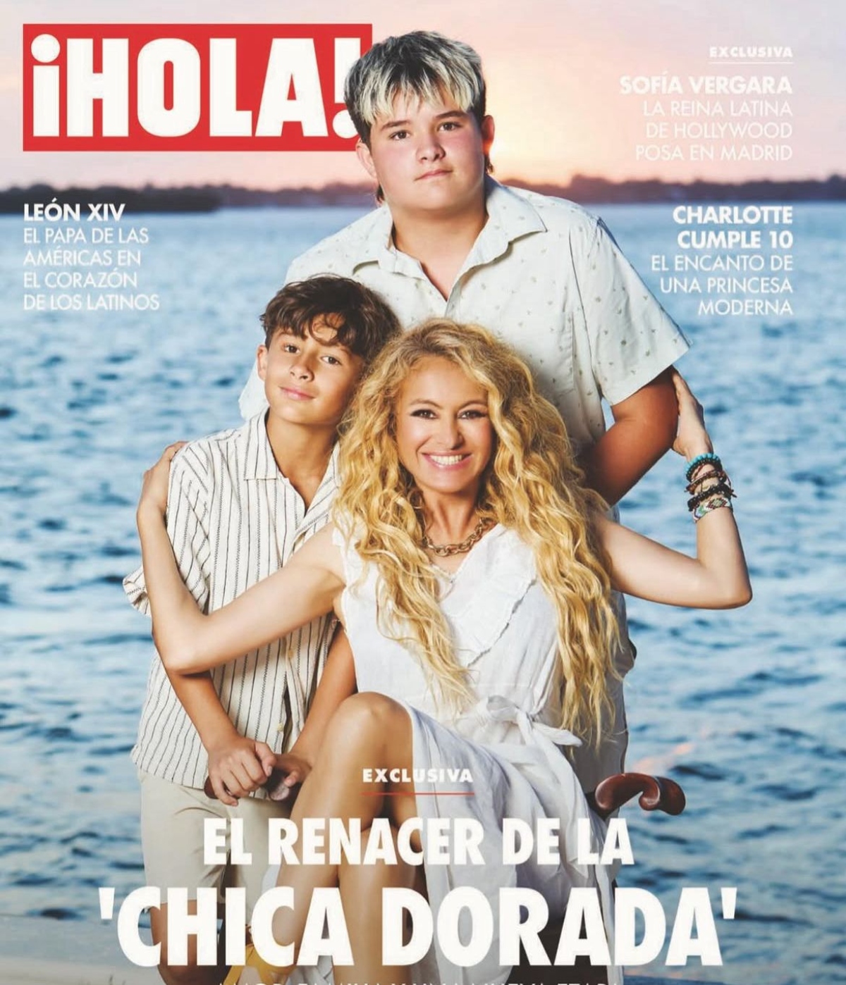 Paulina Rubio, son, Colate