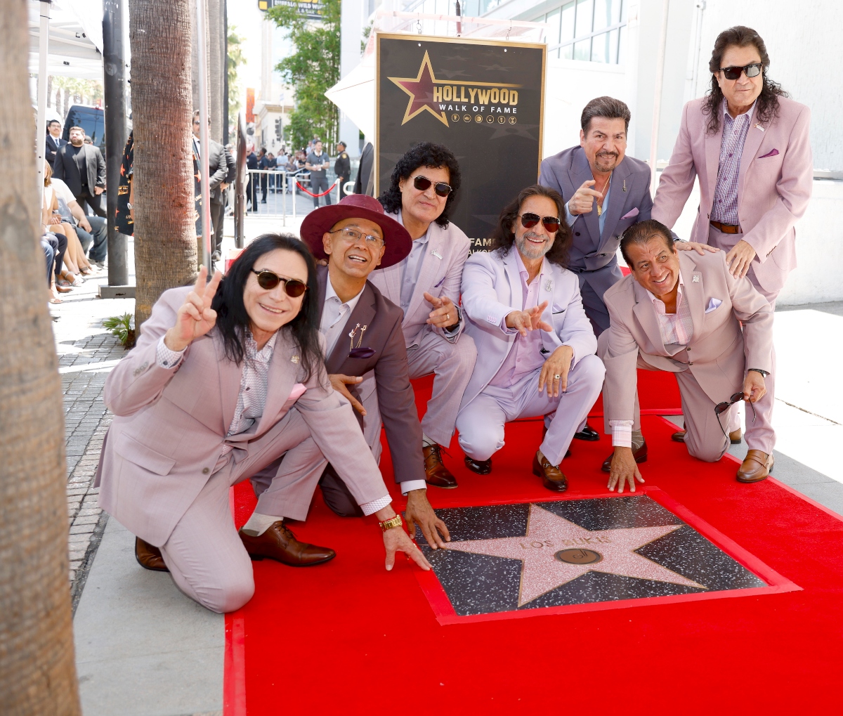 Los Bukis, Paseo de la Fama, música