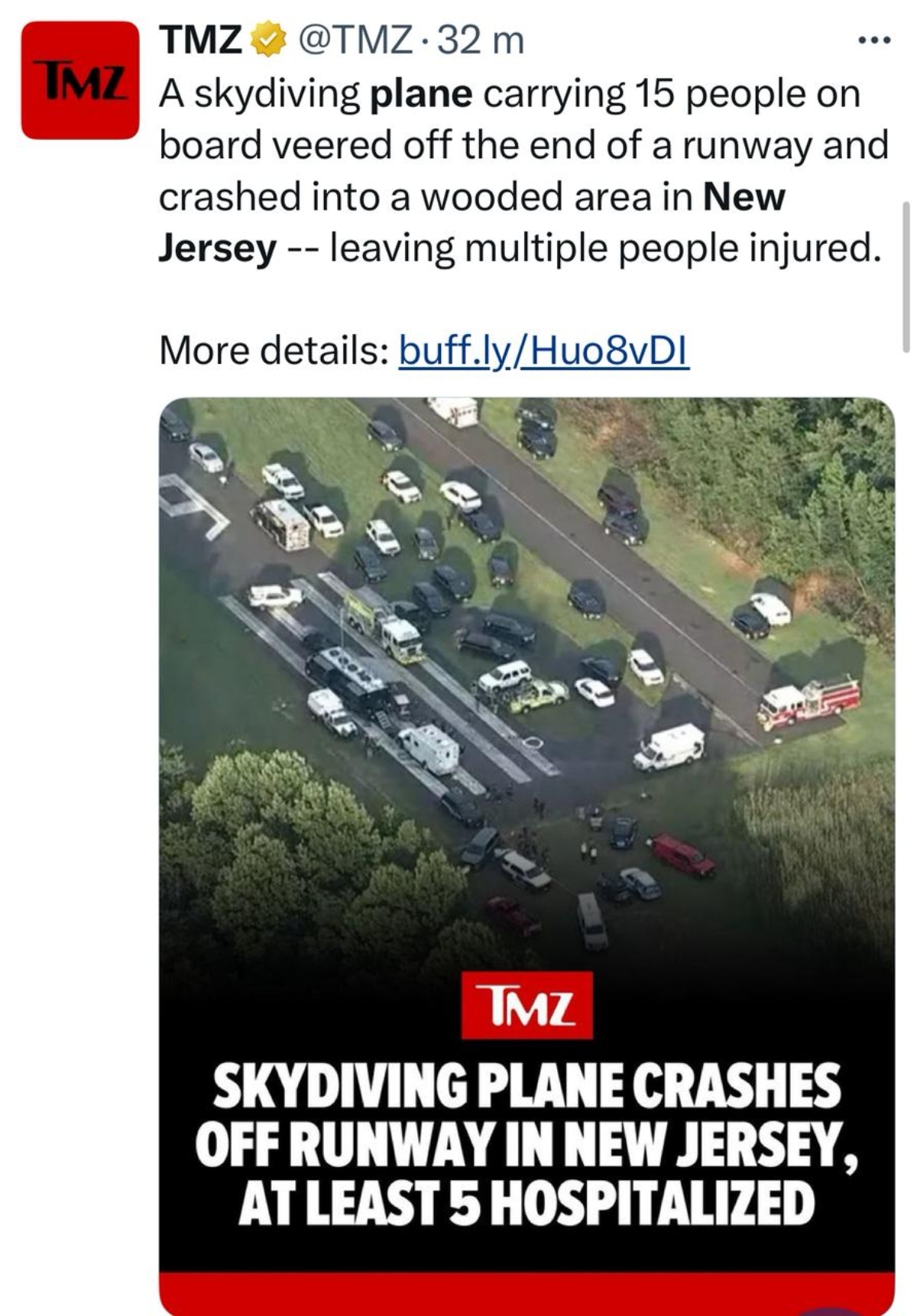 Avión, Nueva Jersey