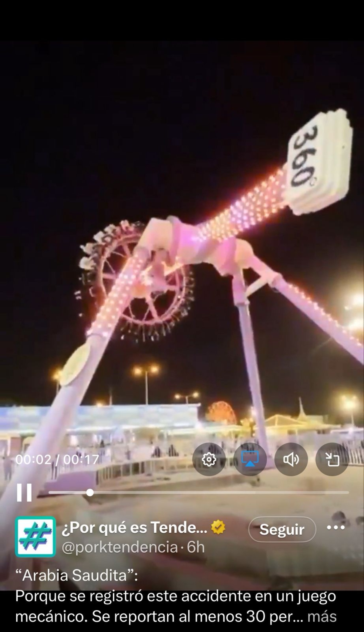 Juego, mecánico, tragedia, feria