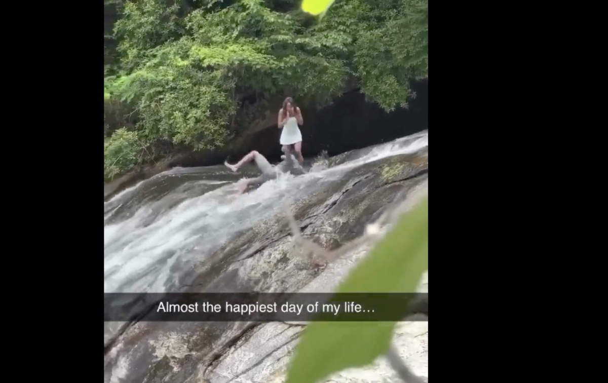 video, viral, waterfall