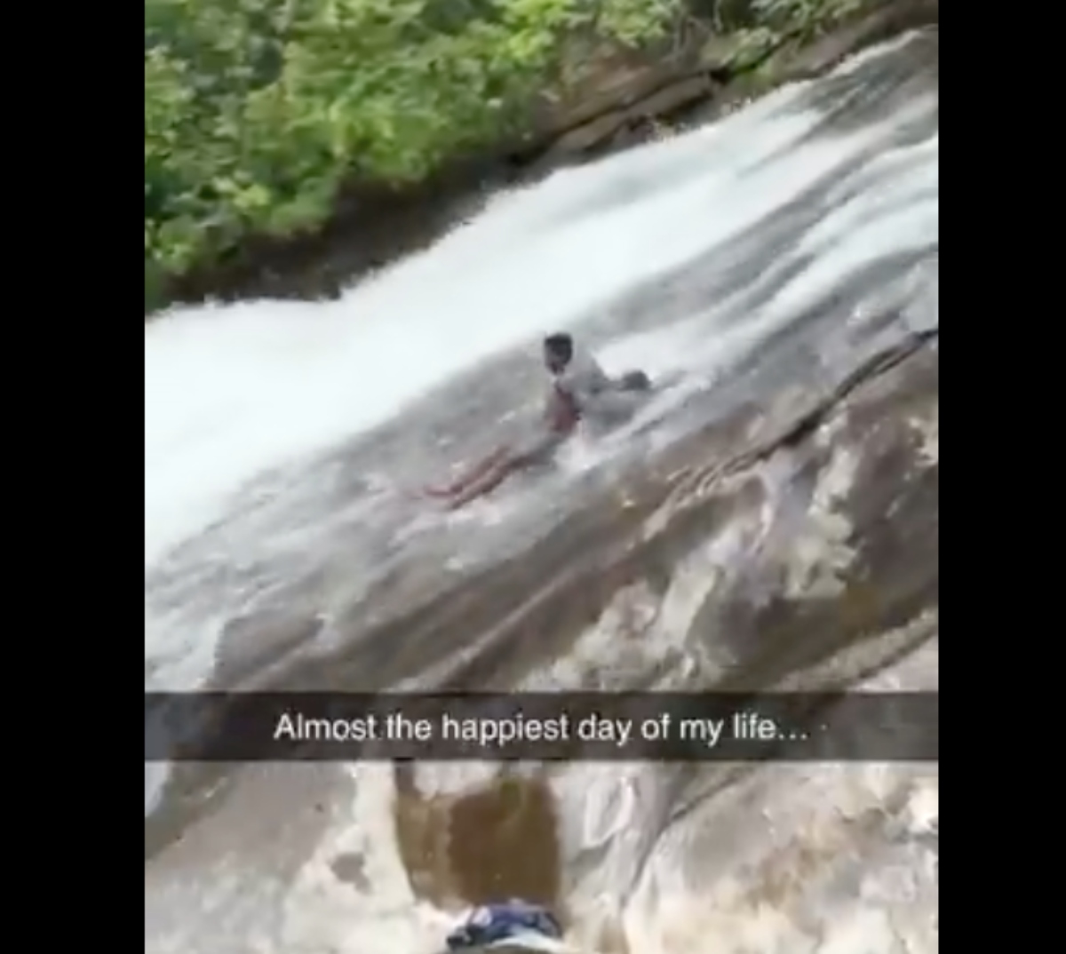 waterfall, video, viral