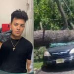 Bryan Flores Valladares, tragedia, árbol
