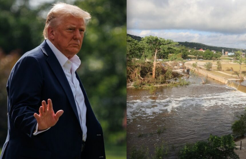 Texas, Trump, inundaciones