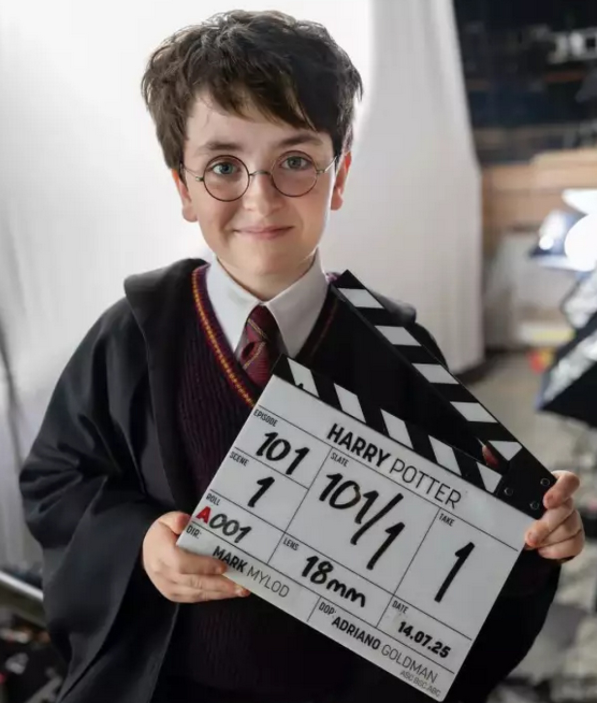 Dominic McLaughlin, Harry Potter, famosos