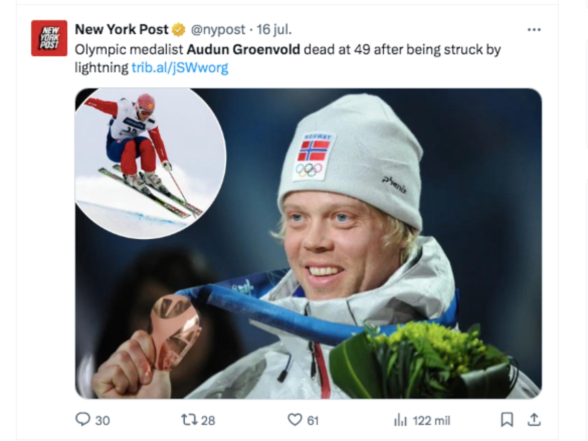 Audun Grønvold, deportes, rayo