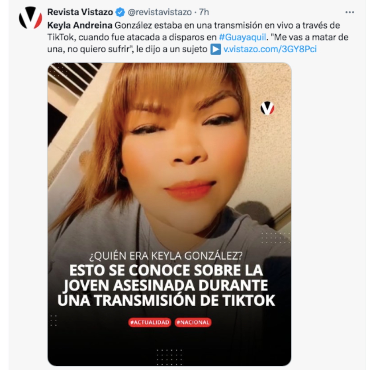 Keyla Andreína González, ecuador, infuencers