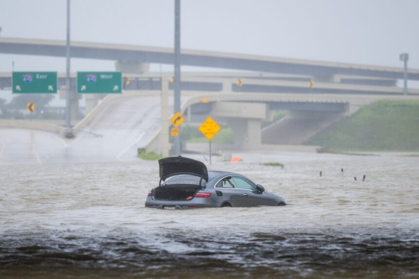 Houston, locales, Texas, lluvias