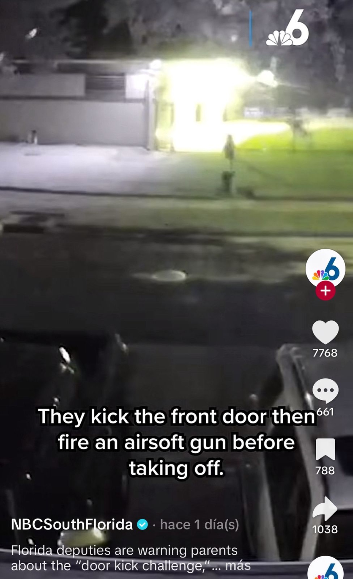 policía, TikTok