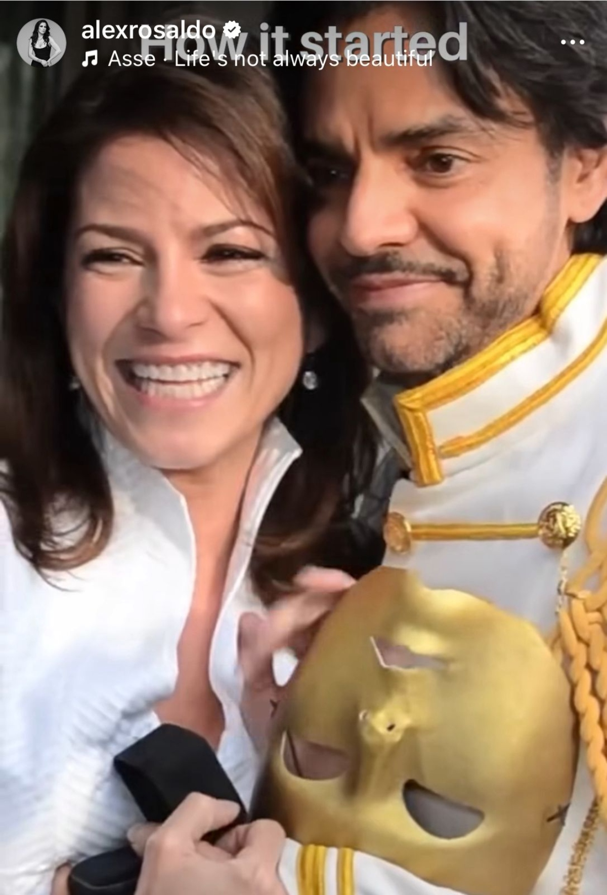 Eugenio Derbez, Alessandra Rosaldo, televisión