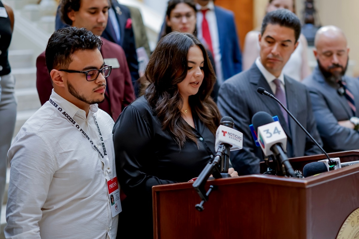 demand release of Mario Guevara, Mario Guevara, Salvadoran journalist detained by ICE, Mario Guevara's children, QuéOnnda