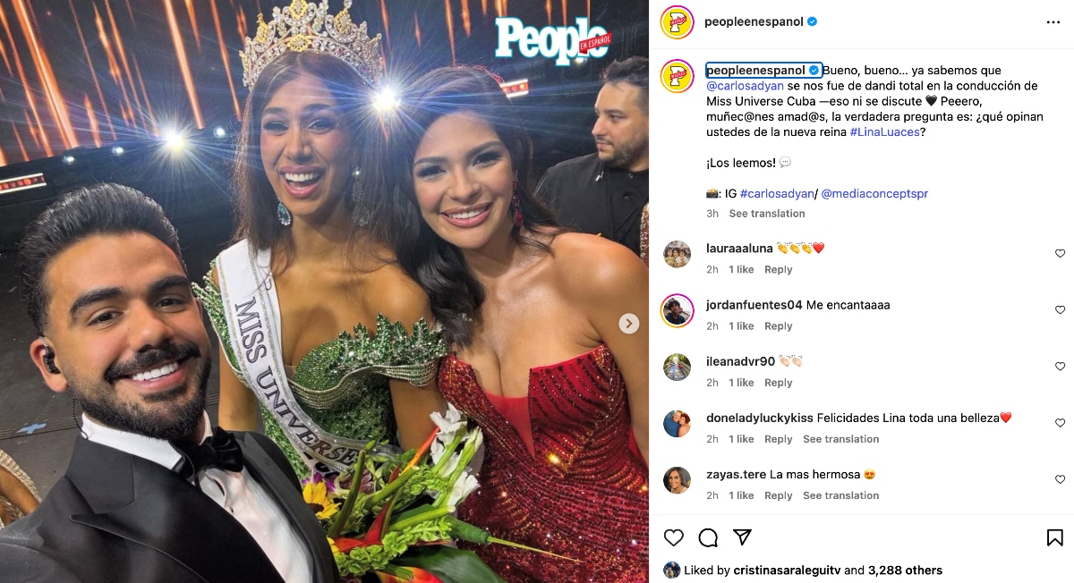 Lina Luaces Miss Universe, Lina Luaces, Miss Universe Cuba 2025, Miss Cuba, QuéOnnda