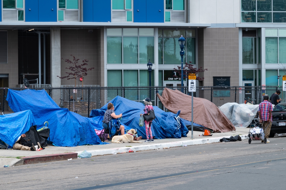 Homeless, street people, USA