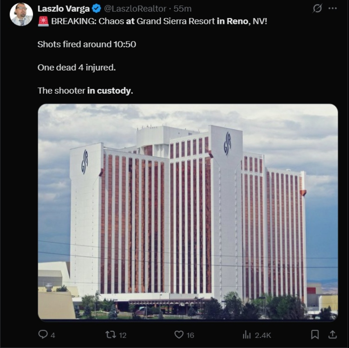 tiroteo casino