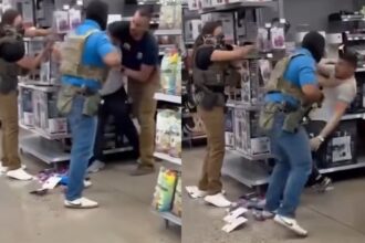 Walmart ICE taser, Walmart ICE, Walmart taser, ICE, QuéOnnda
