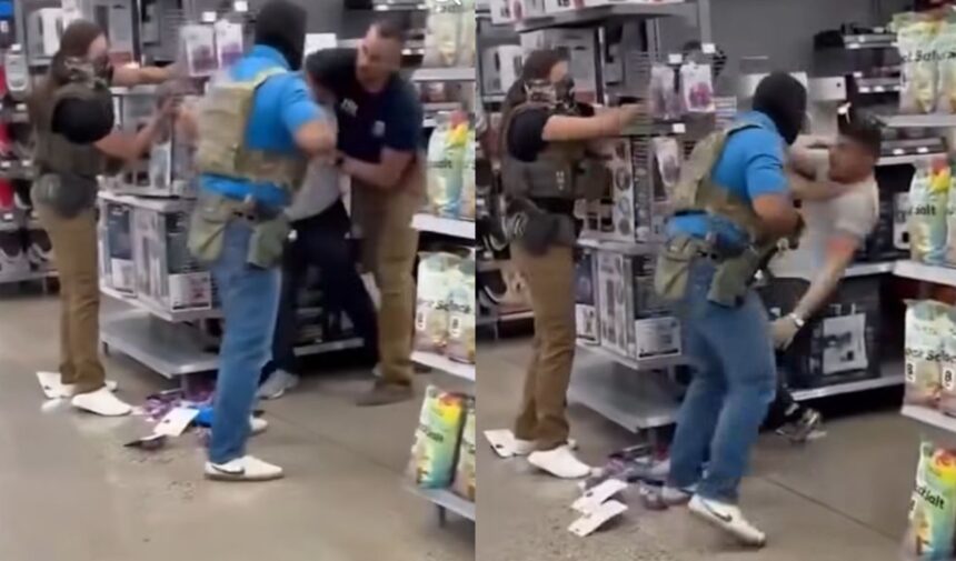 Walmart ICE taser, Walmart ICE, Walmart taser, ICE, QuéOnnda