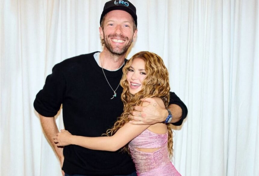 Shakira, Coldplay, Chris Martin