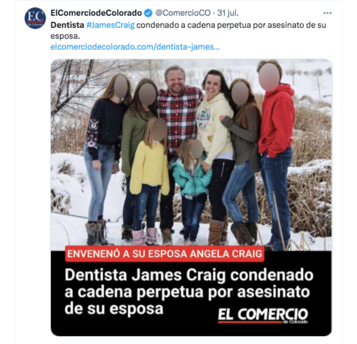 asesinato, dentista
