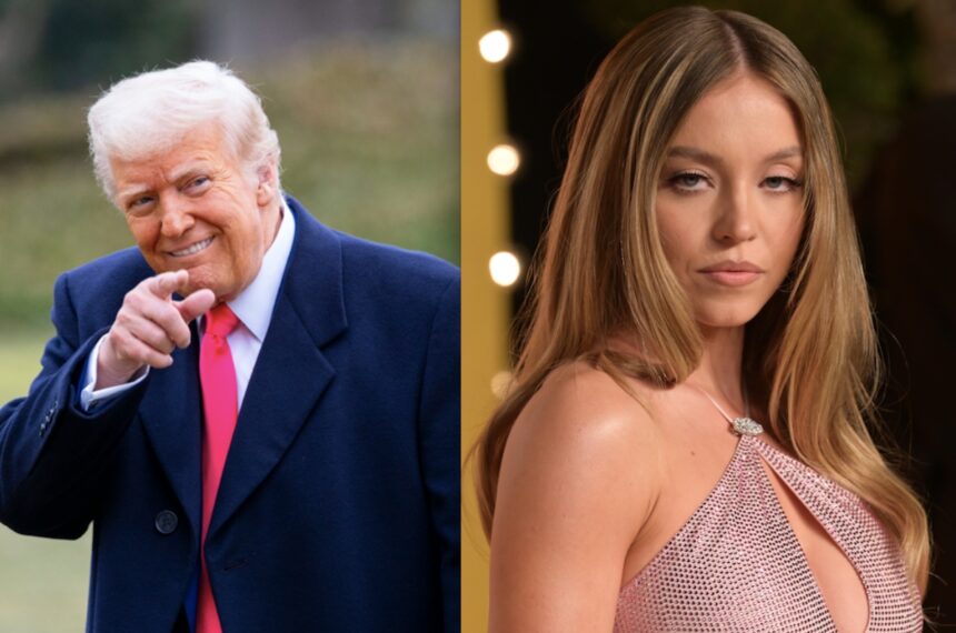Trump, Sydney Sweeney, American Eagle
