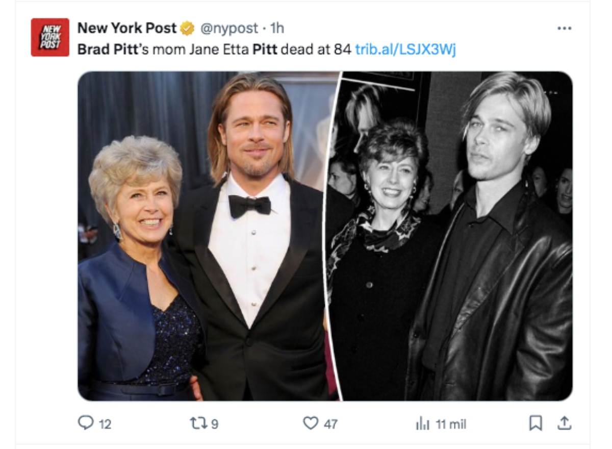 Brad Pitt, televisión, cine