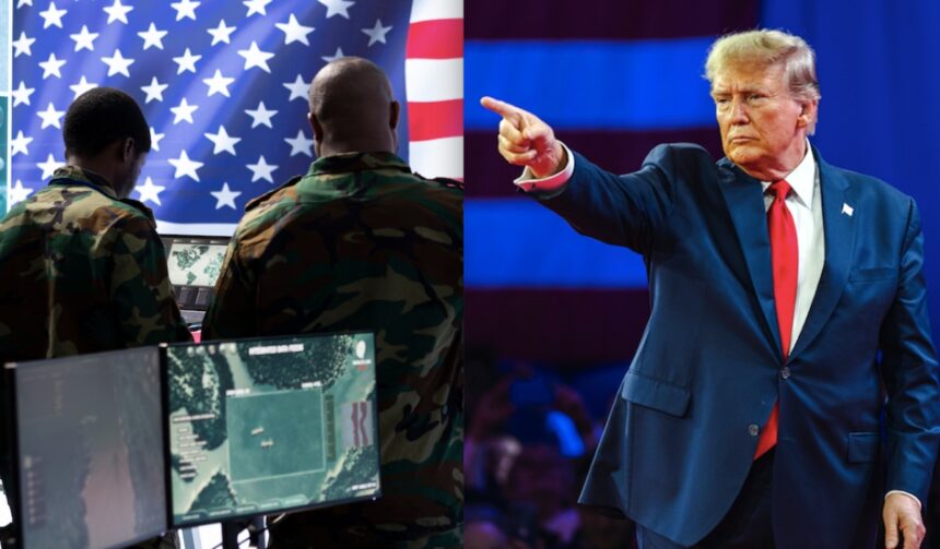 Trump, política, militares