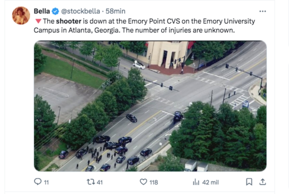 Emory University, shooting, Atlanta