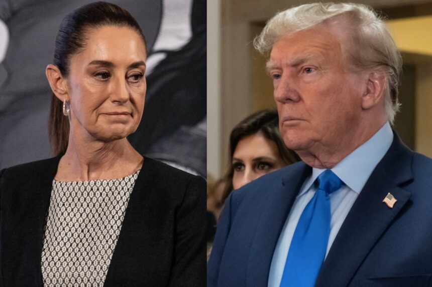 Trump, Claudia Sheinbaum, México
