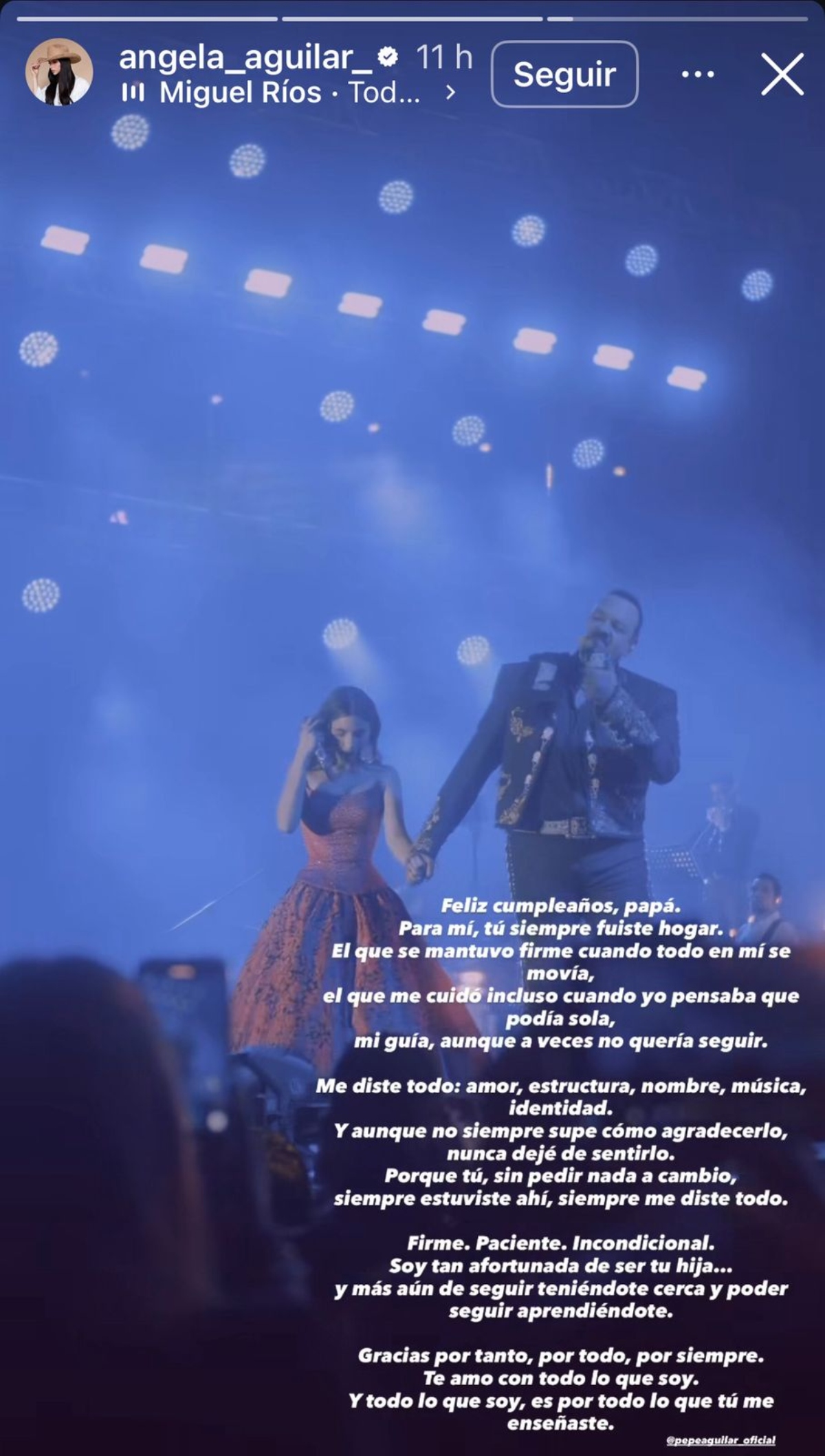 Ángela Aguilar, música