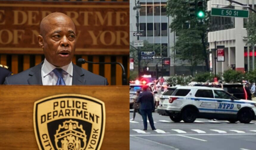 alcalde New York despliegue policías, alcalde New York, despliegue policías, Eric Adams, New York, QuéOnnda