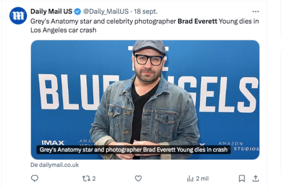 Brad Everett Young, Grey's Anatomy