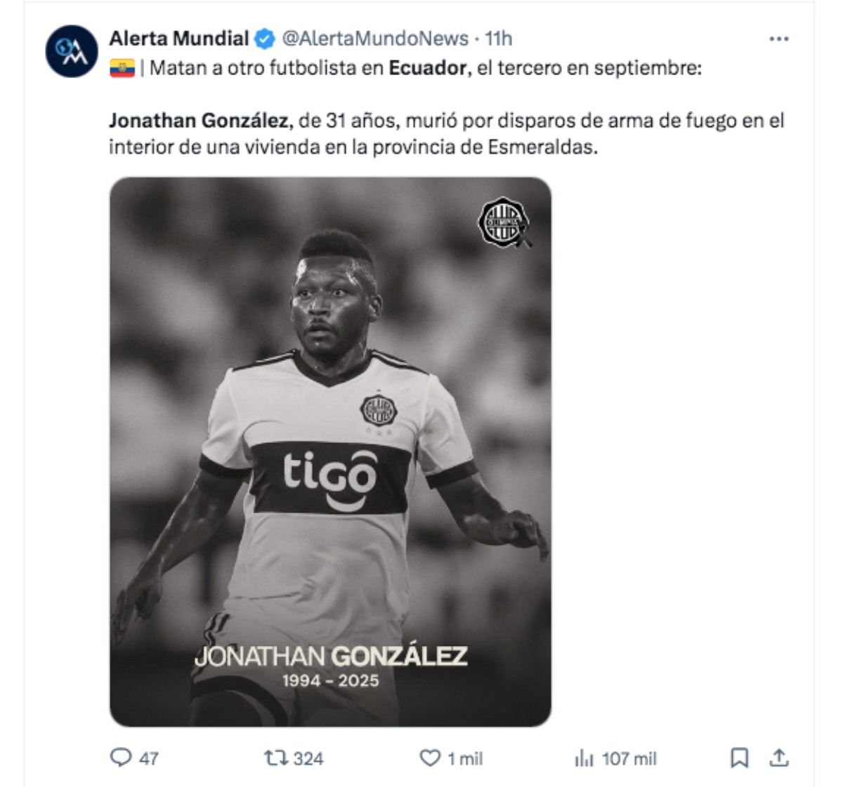 Jonathan González, deportes