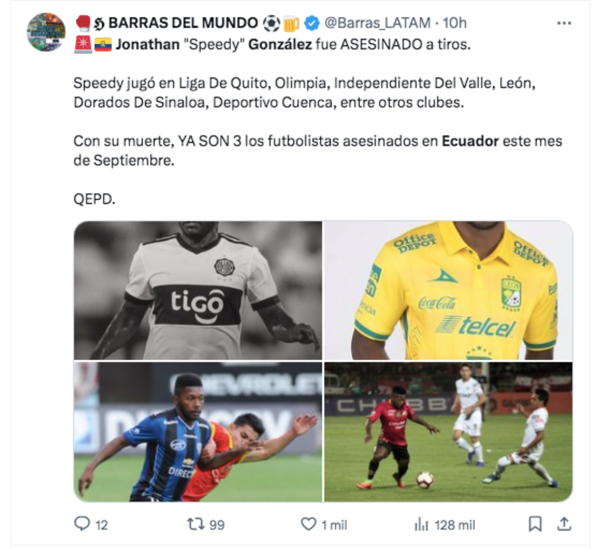 Jonathan González, futbol