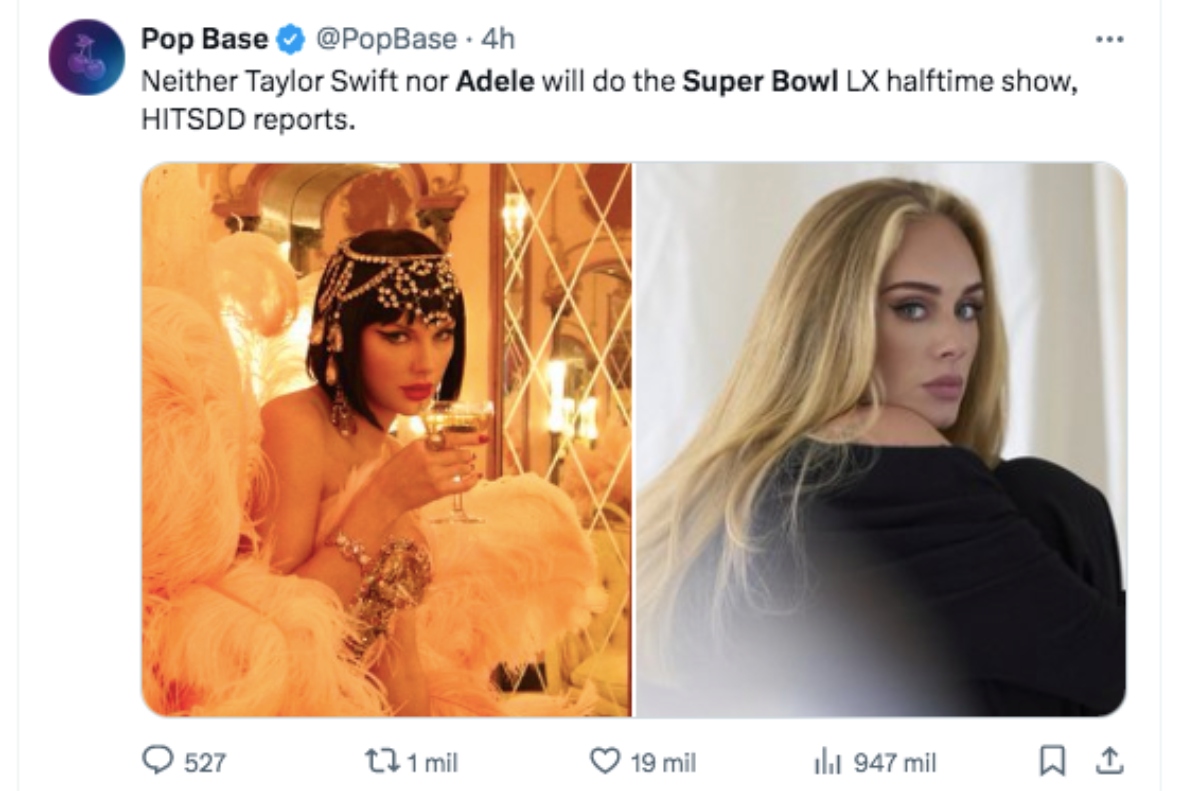 Taylor Swift, ADELE