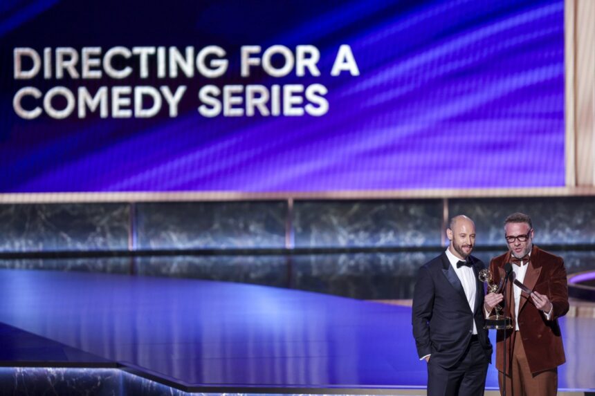Emmy 2025, Emmy 2025 ganadores, The Studio, The Pitt, Adolescence, QuéOnnda