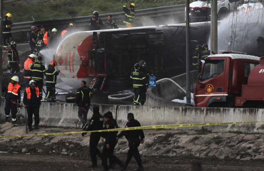 explota pipa Iztapalapa México, pipa Iztapalapa, pipa gas, QuéOnnda