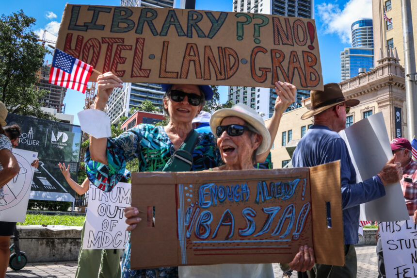 Florida biblioteca presidencial Trump, Florida, biblioteca presidencial Trump, biblioteca presidencial, Trump, QuéOnnda