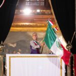 look Claudia Sheinbaum Grito, Claudia Sheinbaum, Grito de Independencia, México, QuéOnnda