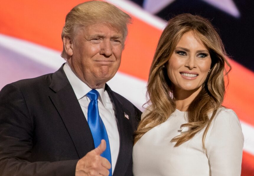 Melania Trump, realeza británica