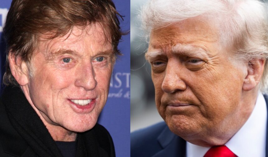 Trump lamenta muerte Redford, Robert Redford, Trump Redford, Famosos, QuéOnnda