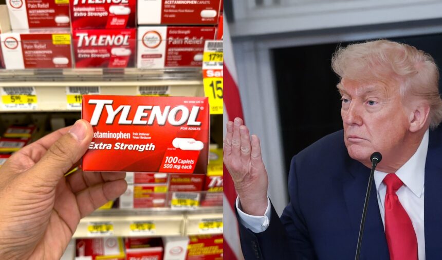 Trump Tylenol, Trump autismo, Tylenol autismo, Trump, Tylenol, QuéOnnda