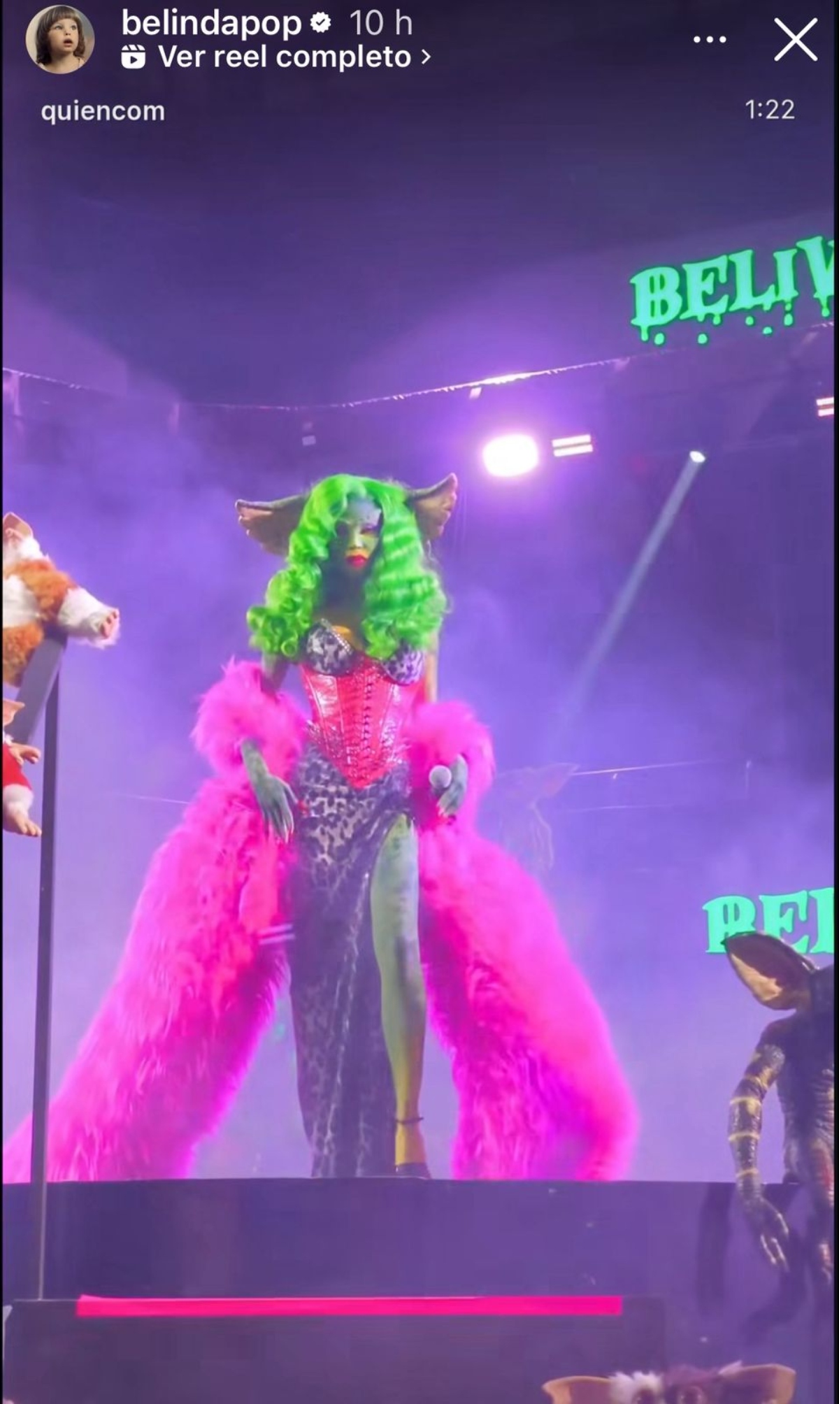 Belinda, celebrities