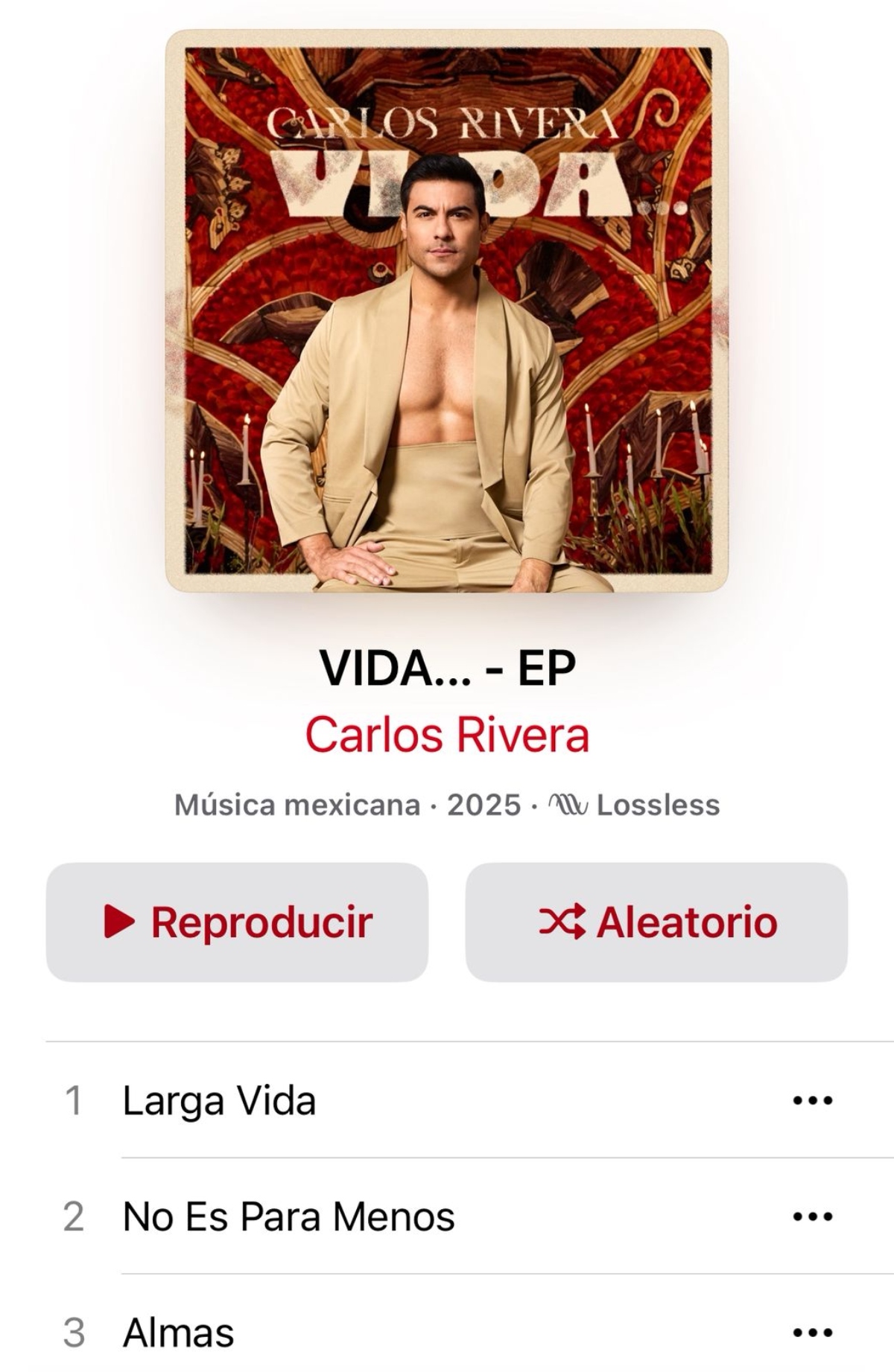 Carlos Rivera, music